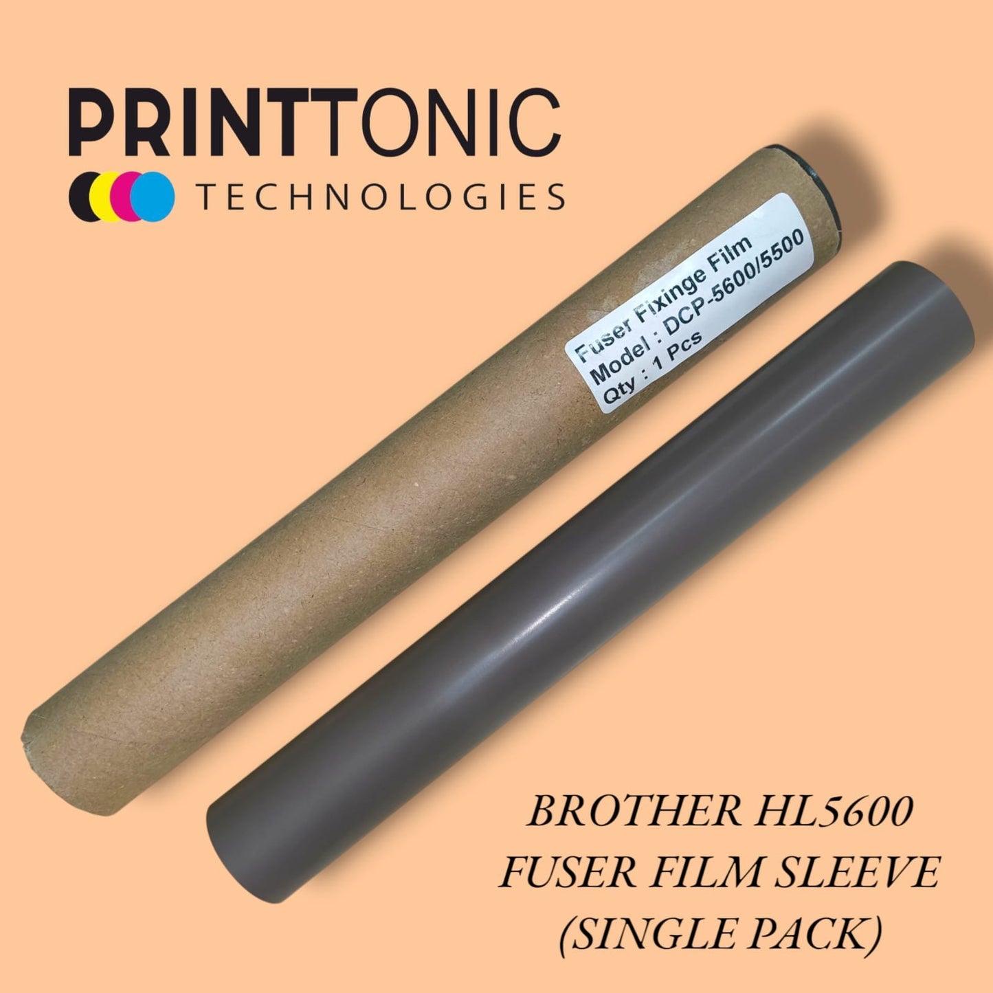 UPPER ROLLER (FUSER SLEEVE) FOR BROTHER HL5000 – HL5450 – HL5100 – HL6200