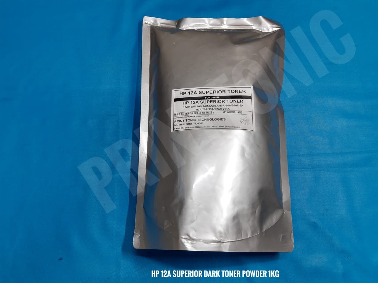 PRINT TONIC HP 12A SUPERIOR TONER POWDER 1KGS