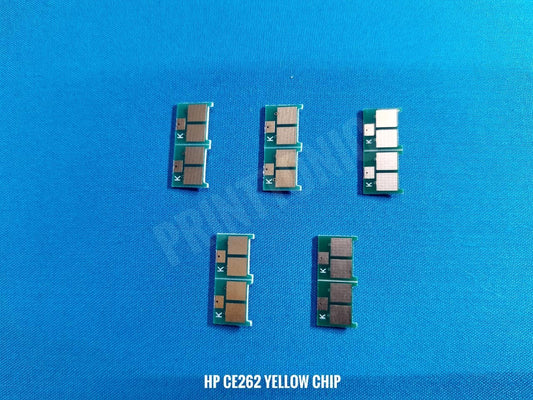 PRINT TONIC HP CE262 YELLOW RESET CHIP (10 PCS)