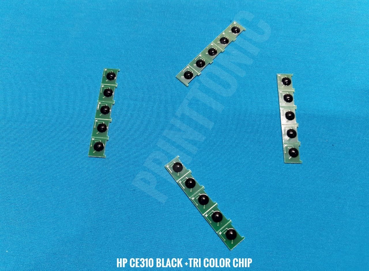 PRINT TONIC HP CE310-313 RESET CHIP 4 COLOR (5 SET)