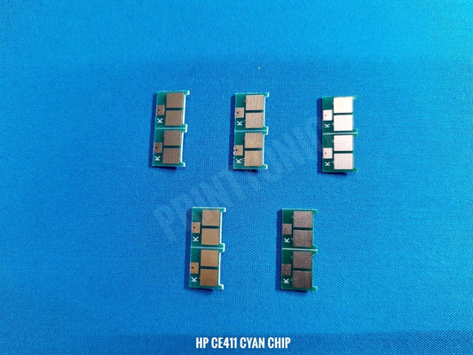 PRINT TONIC HP CE411 CYAN RESET CHIP (10 PCS)