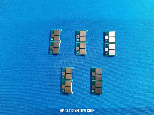 PRINT TONIC HP CE412 YELLOW RESET CHIP (10 PCS)
