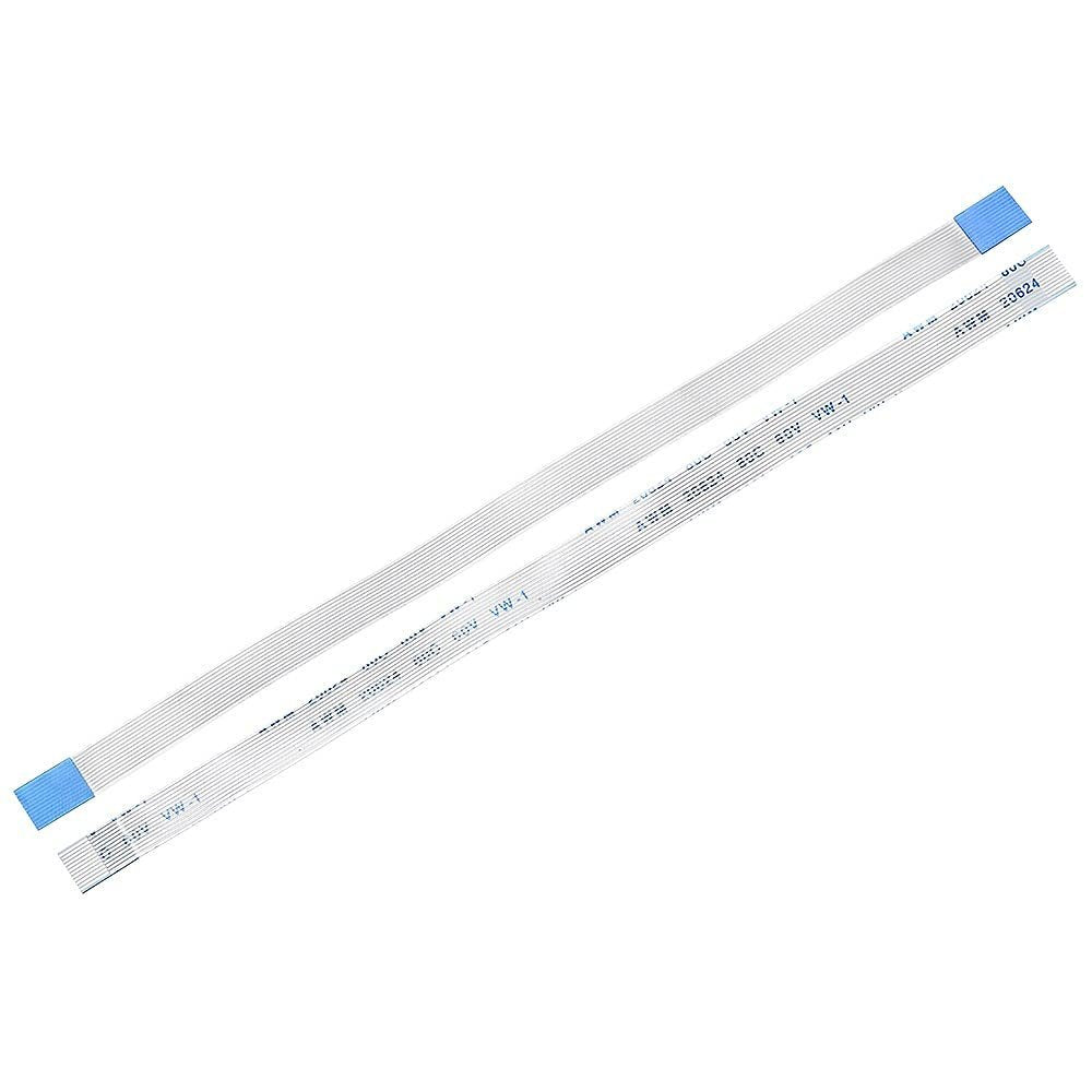 12Pin 1mm Pitch 400mm Same Side Connection FFC Ribbon Flexible Flat Cable