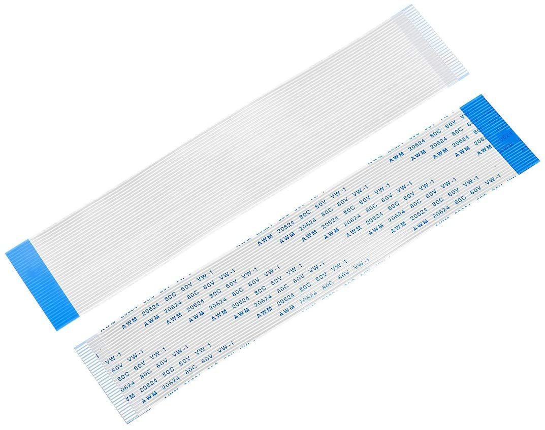 20Pin 1mm Pitch 400mm Opposite Side Connection FFC Ribbon Flexible Flat Cable