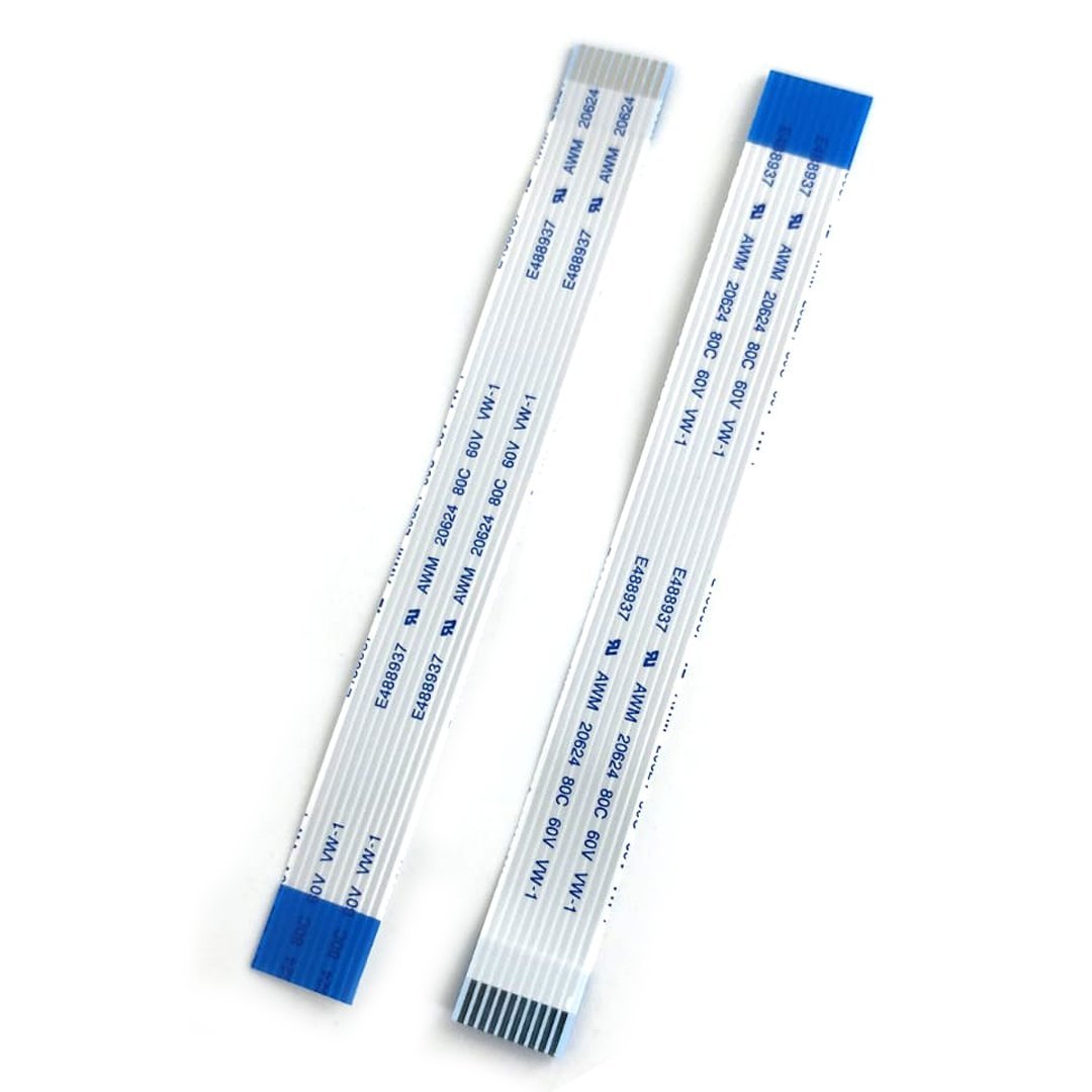 10Pin 1mm Pitch 100mm Opposite Connection FFC Ribbon Flexible Flat Cable