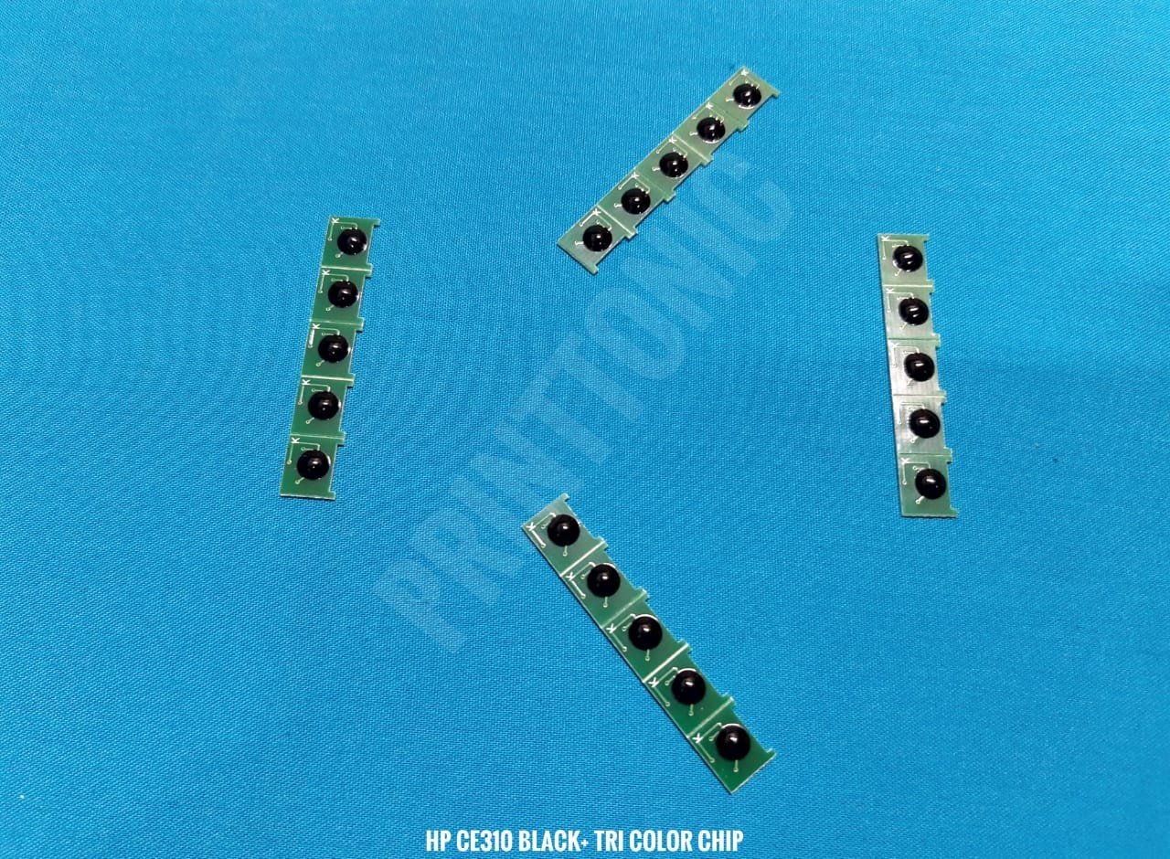 PRINT TONIC HP CE310-314 RESET CHIP 4 COLOR (5 SET)