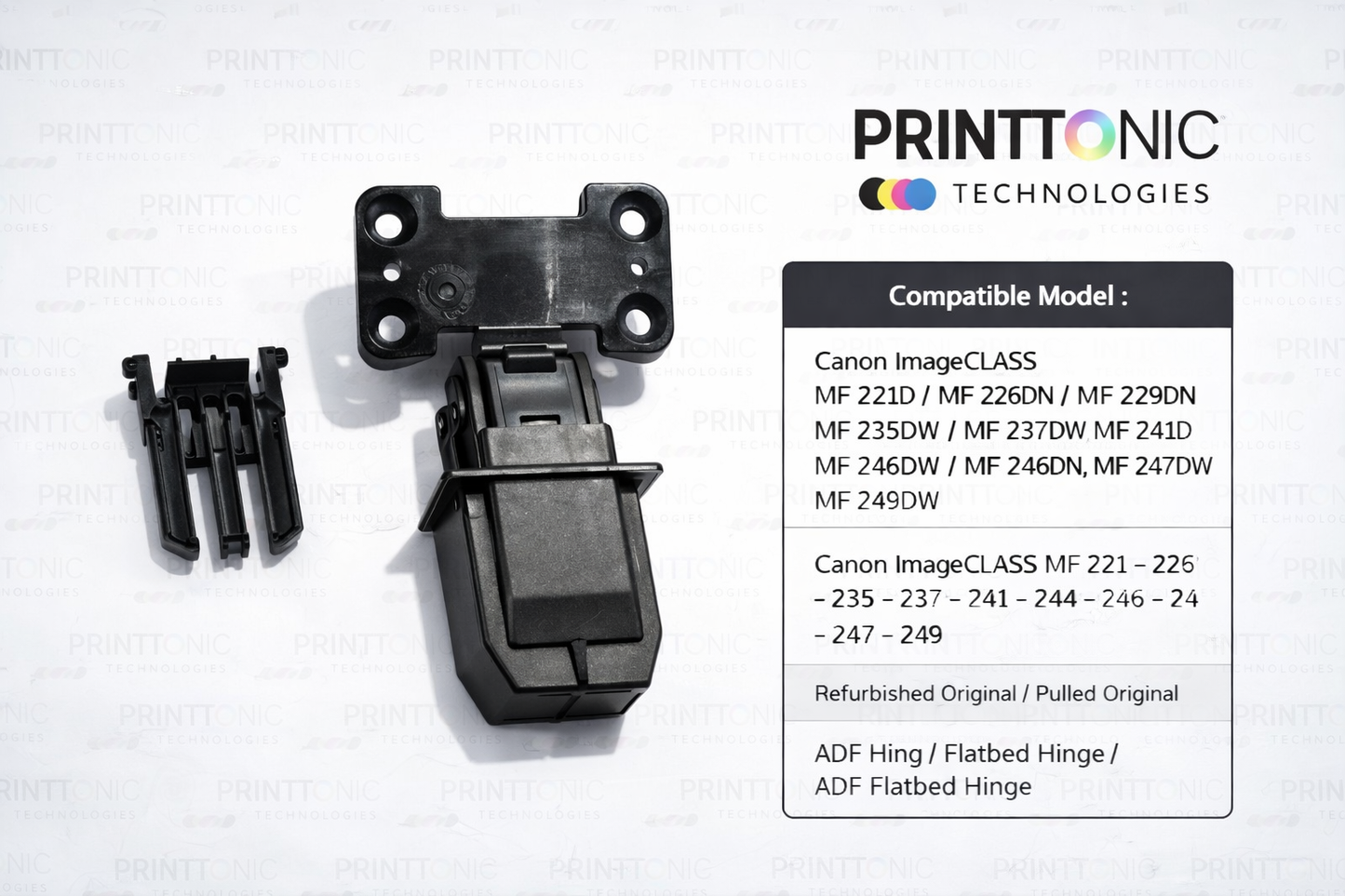 ADF Hing / Hinge For Canon Image Class MF226DN / MF 244DW / MF246DN / MF247DW / MF249DW (DP13Z1 / FCO-1718)