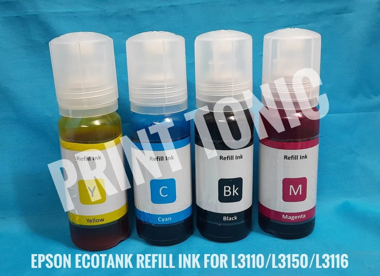 PRINT TONIC ESPON ECOTANK REFILL INK (SET OF 4)