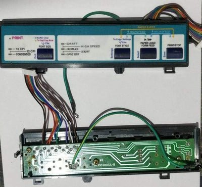 Control Panel / Display Panel For TVS MSP 240 Classic