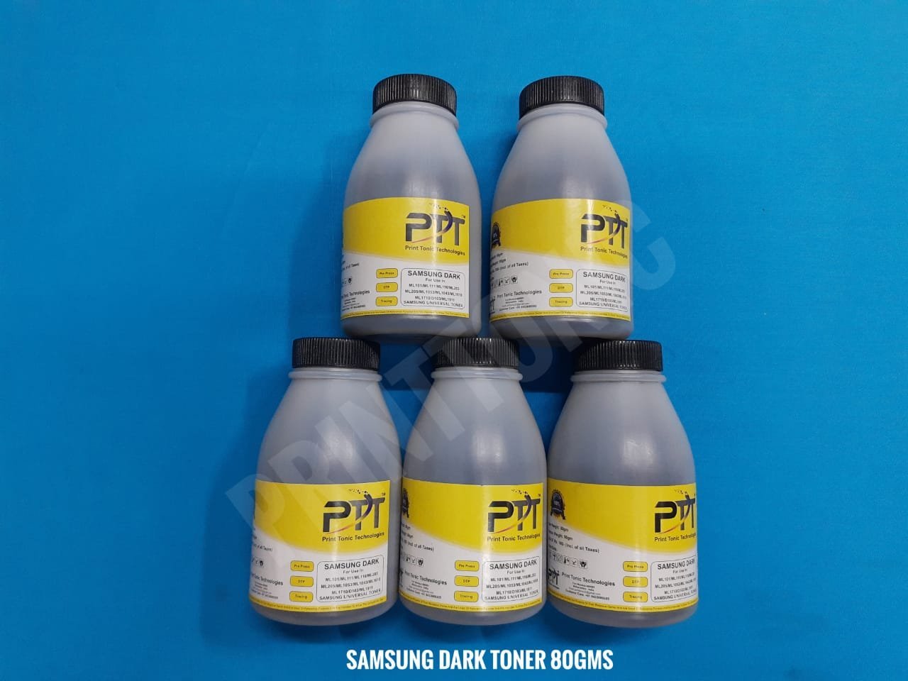 PRINT TONIC SAMSUNG DARK TONER POWDER 80GMS (5 BOTTEL)