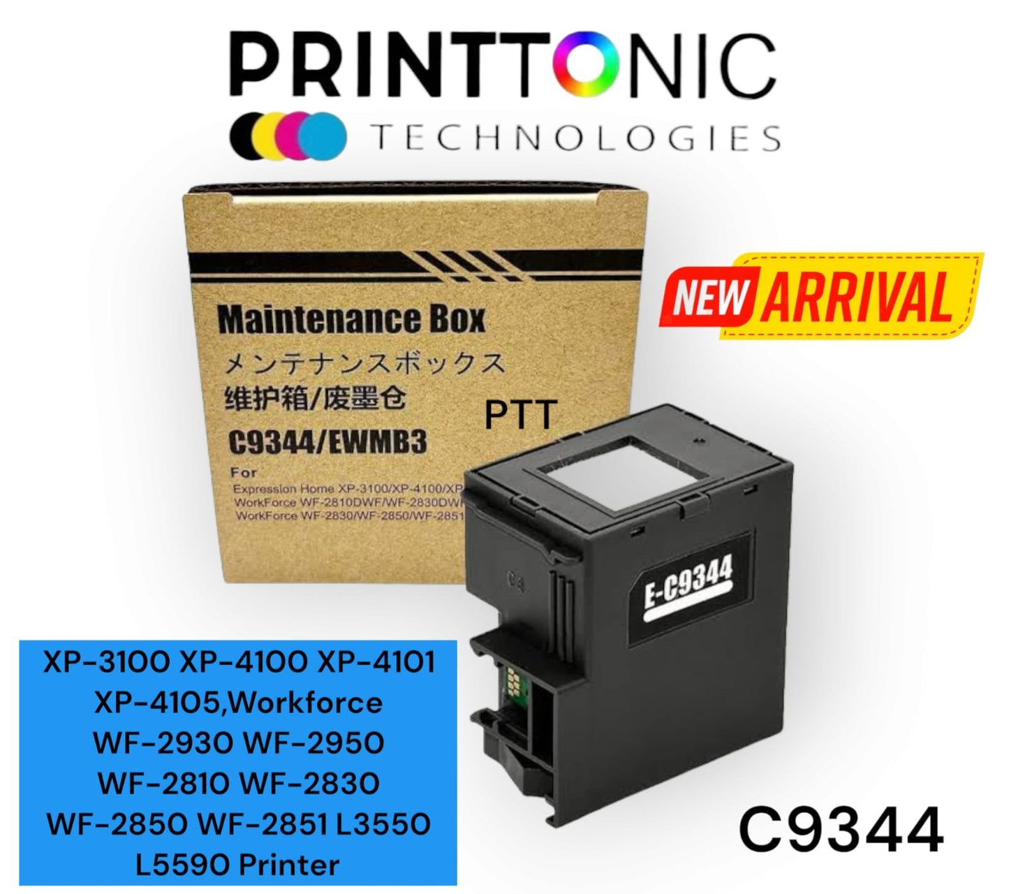 XP-3100/XP-4100/WF-2810/WF-2830/WF-2850 Maintenance Box