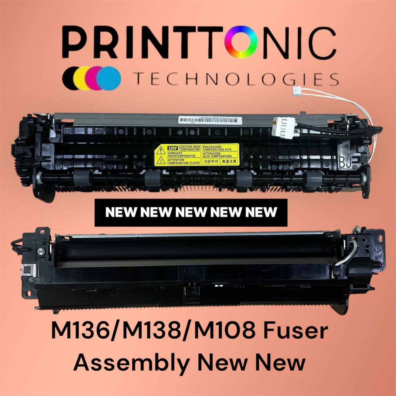 Fuser Assembly For HP LaserJet 108A 136A 136NW 138FNW 1200 Printer (JC91-01268A)