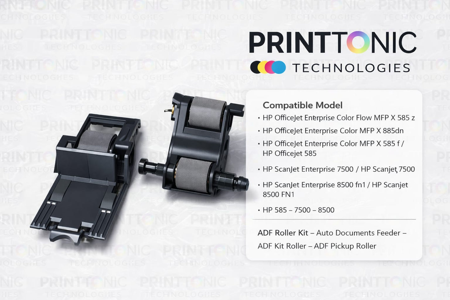 ADF Kit (ADF Roller Kit) / ADF Pickup Roller For Hp Scanjet Enterprise Flow 7500 Flatbed Scanner (L2725-60002 / L2718A)