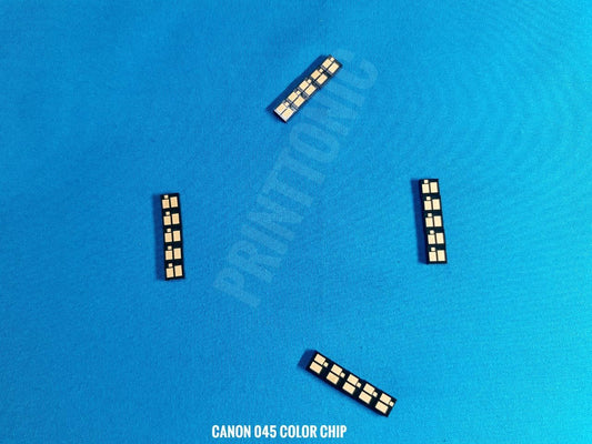 PRINT TONIC CANON 045 RESET CHIP 4 COLOR (5 SET)
