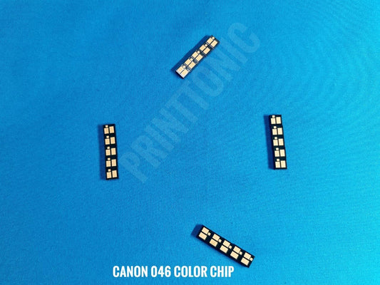 PRINT TONIC CANON 046 RESET CHIP 4 COLOR (5 SET)