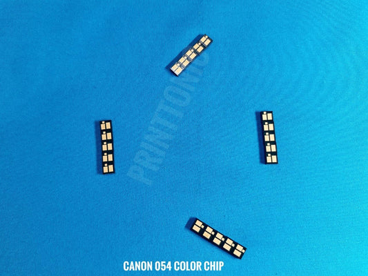PRINT TONIC CANON 054 RESET CHIP 4 COLOR (5 SET)