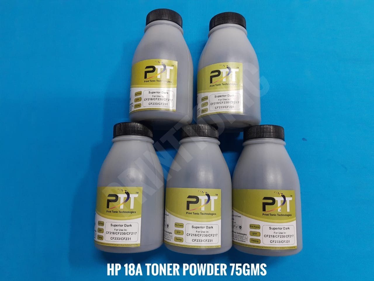 PRINT TONIC 18A TONER POWDER 75GMS (5 BOTTEL)