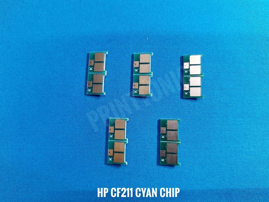 PRINT TONIC HP CF211 CYAN  RESET CHIP (10 PCS)
