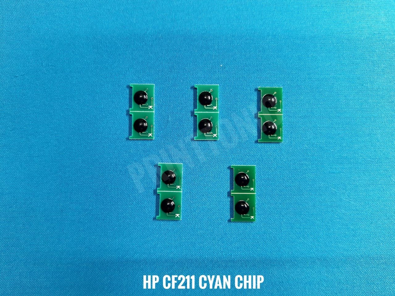 PRINT TONIC HP CF211 CYAN  RESET CHIP (10 PCS)