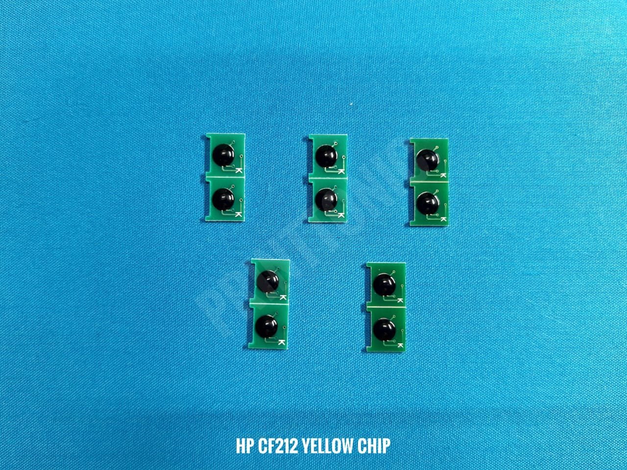 PRINT TONIC HP CF212 YELLOW RESET CHIP (10 PCS)