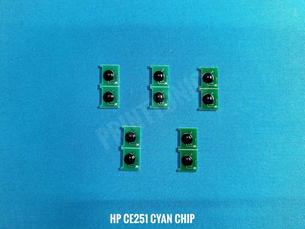 PRINT TONIC HP CE251 CYAN RESET CHIP (10 PCS)