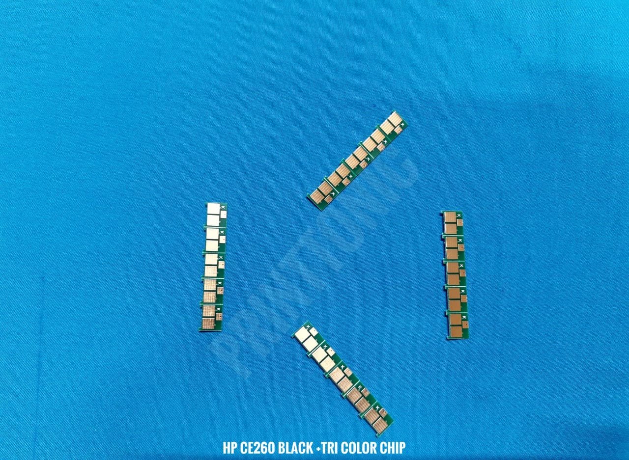 PRINT TONIC HP CE260-263 RESET CHIP 4 COLOR (5 SET)