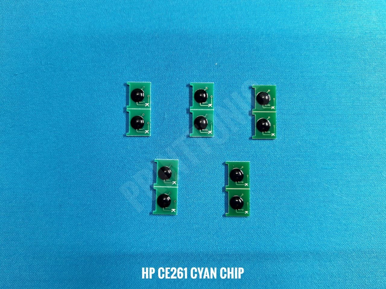 PRINT TONIC HP CE261 CYAN RESET CHIP (10 PCS)
