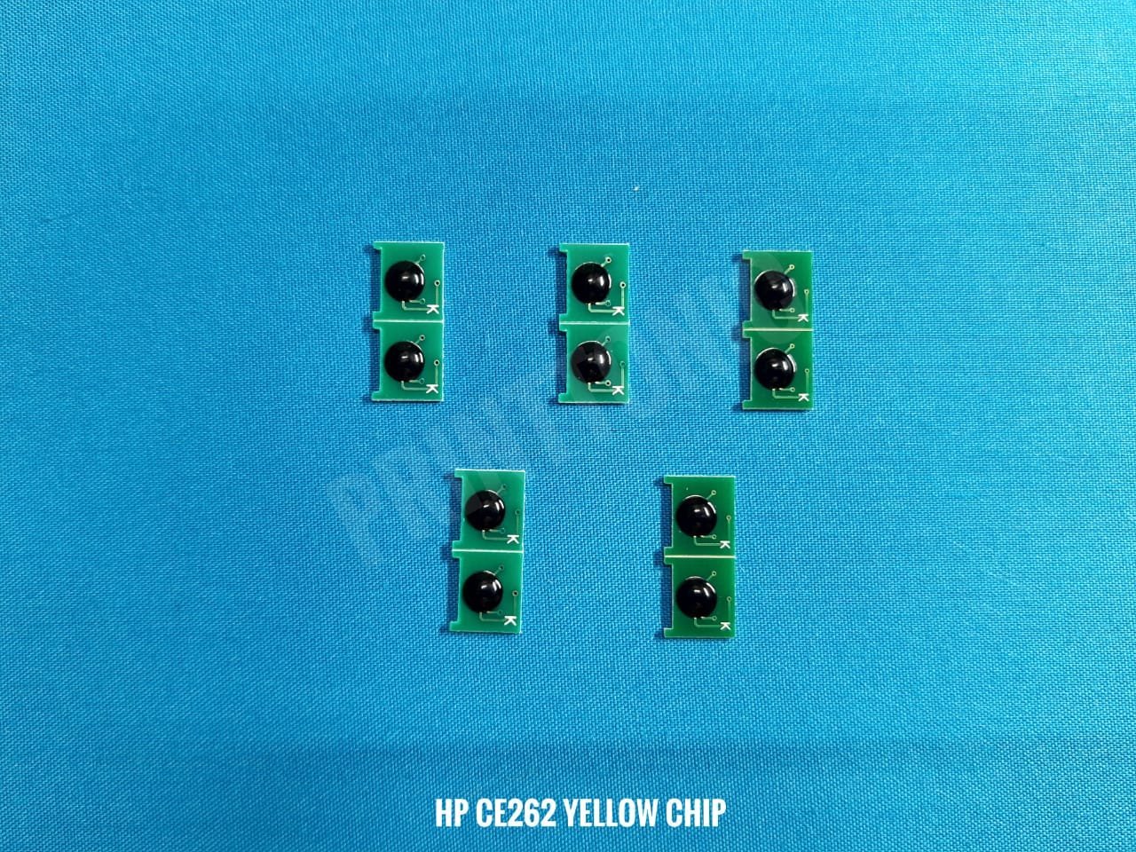 PRINT TONIC HP CE262 YELLOW RESET CHIP (10 PCS)