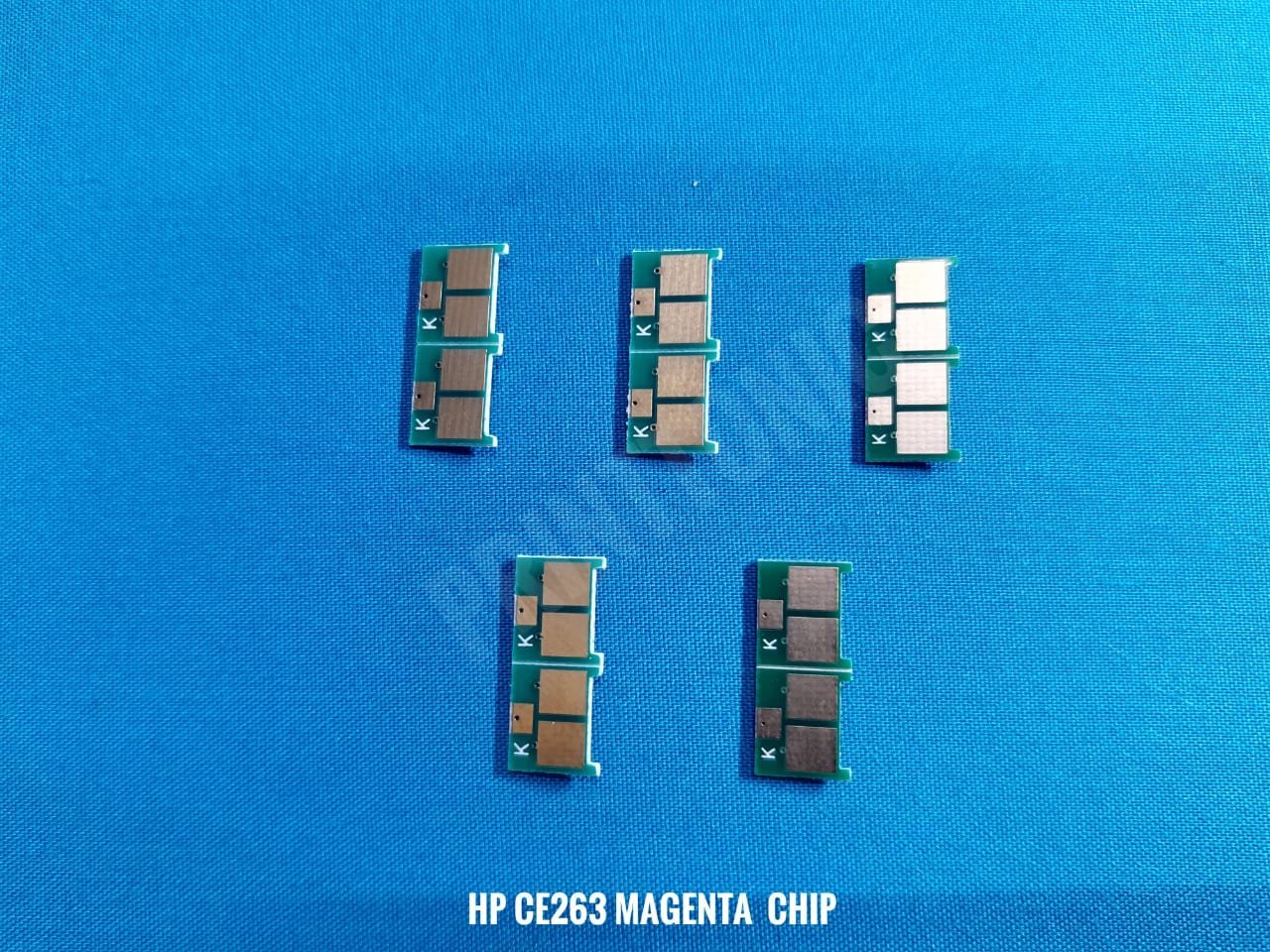 PRINT TONIC HP CE263 MAGENTA RESET CHIP (10 PCS)