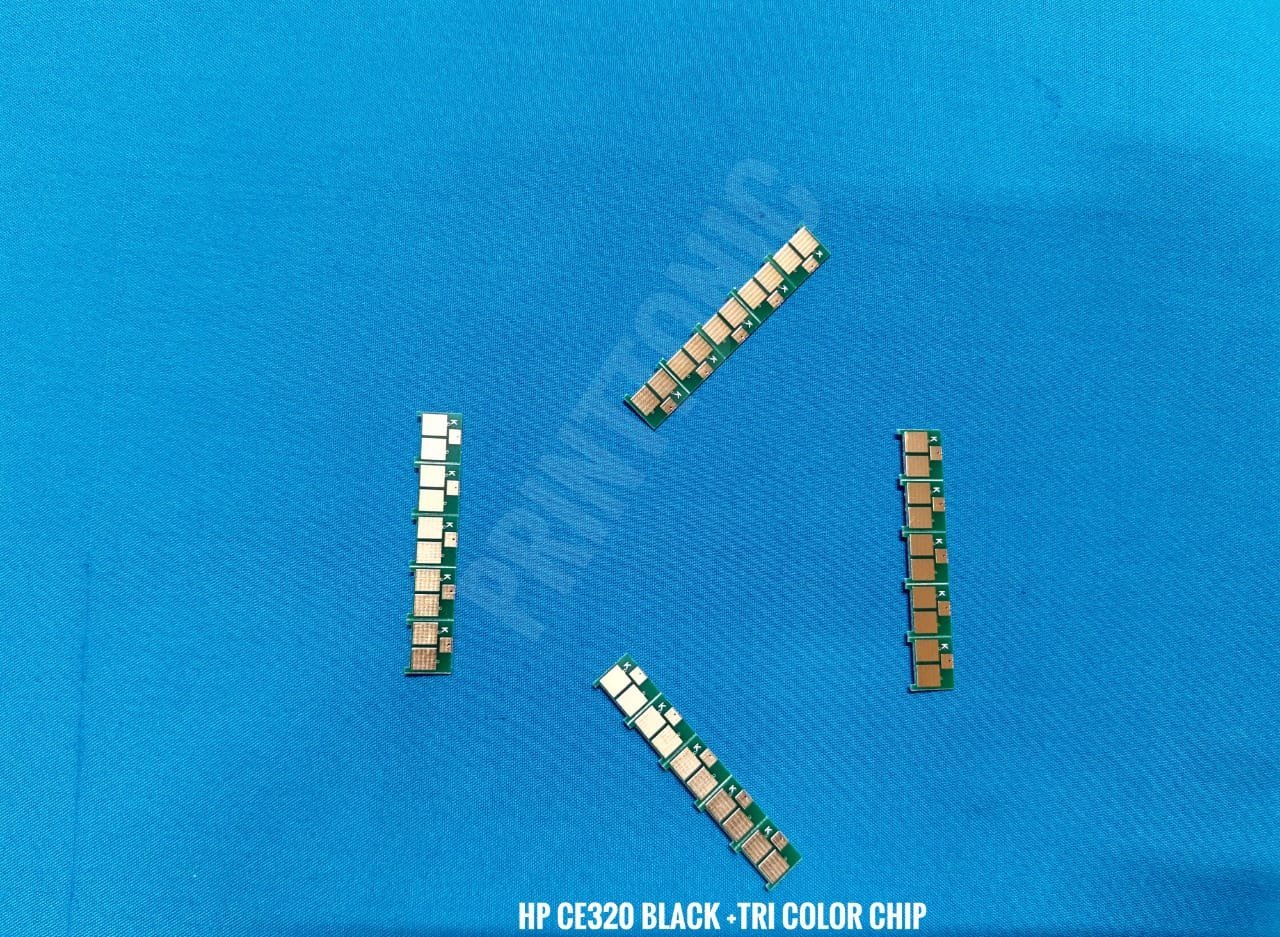 PRINT TONIC HP CE320-323 RESET CHIP 4 COLOR  (5 SET)