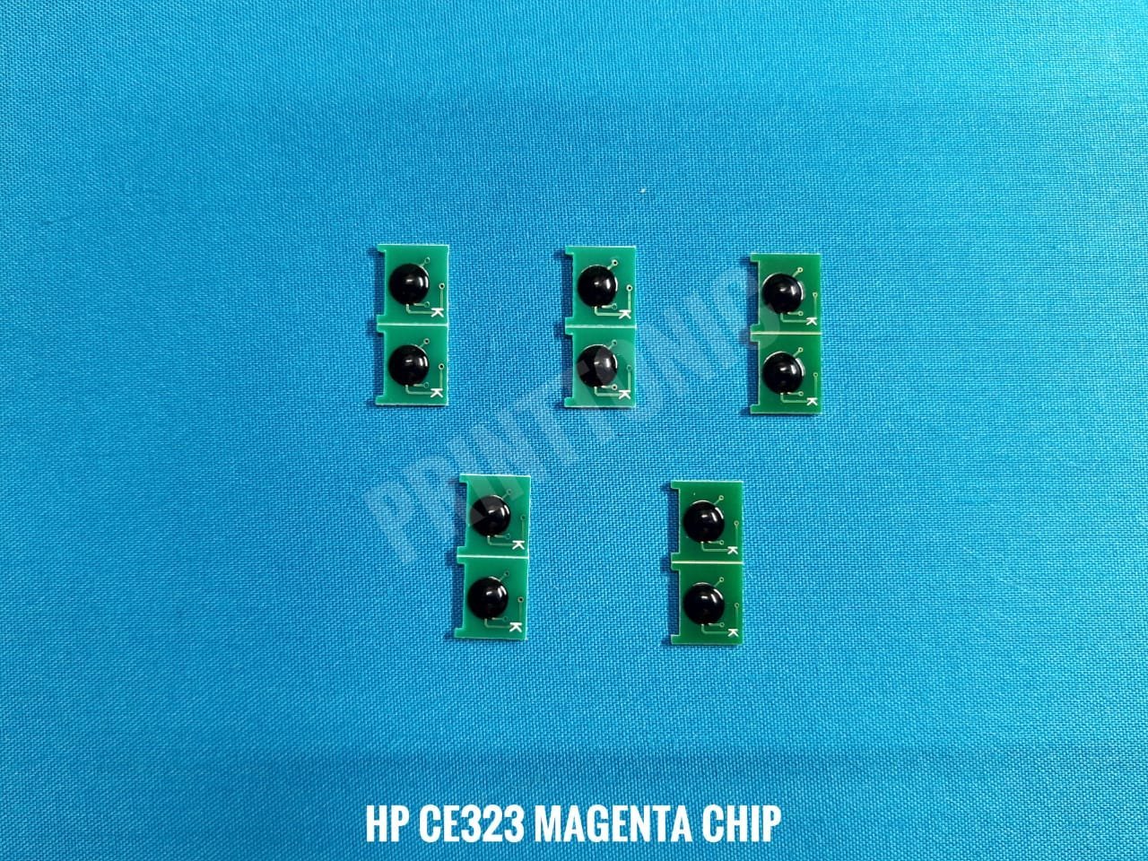 PRINT TONIC HP CE323 MAGENTA RESET CHIP (10 PCS)