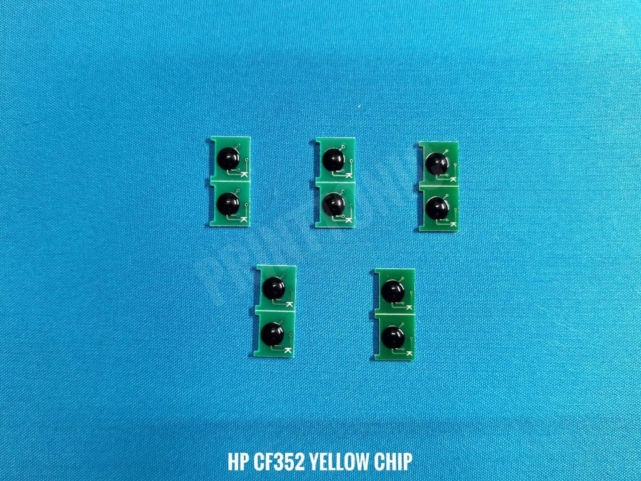 PRINT TONIC HP CF352 YELLOW RESET CHIP (10 PCS)