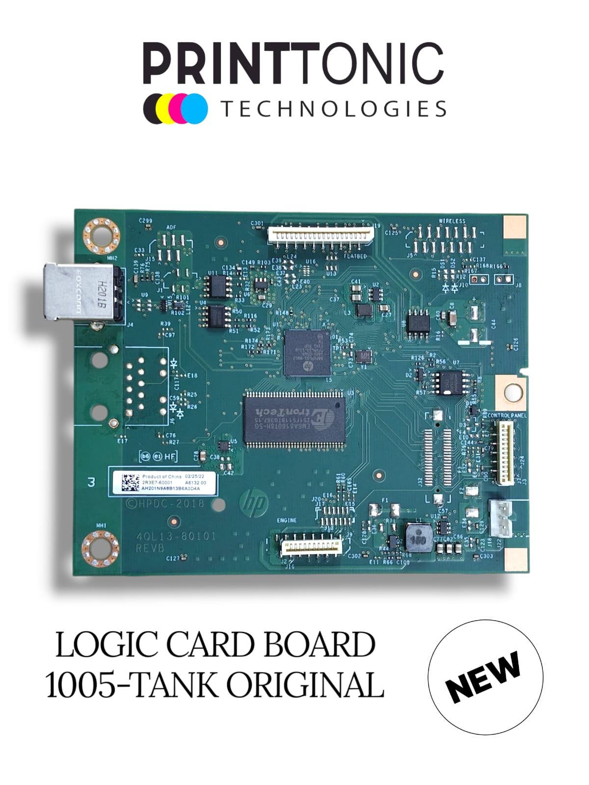 FORMATTER BOARD / LOGIC BOARD FOR HP LASERJET TANK MFP 1005W PRINTER – NEW ORIGINAL
