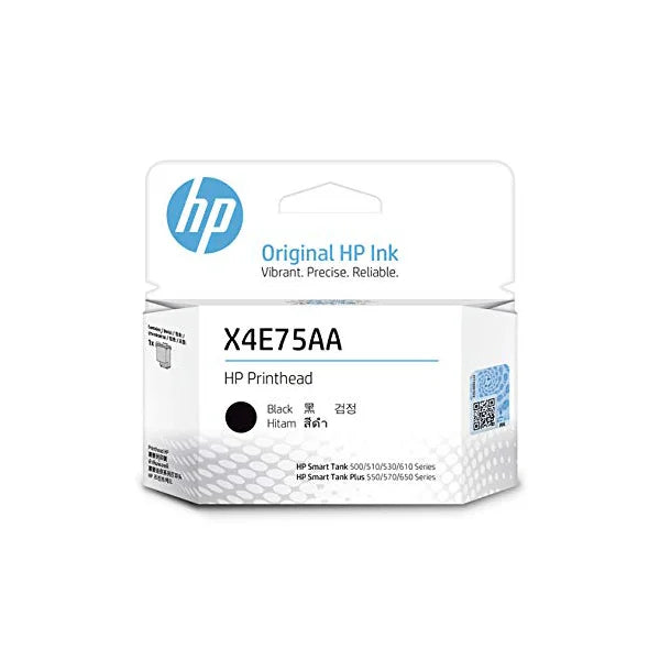 HP X4E75A Black InkTank Printhead For HP Smart Tank 500 Smart Tank Plus 550 Series