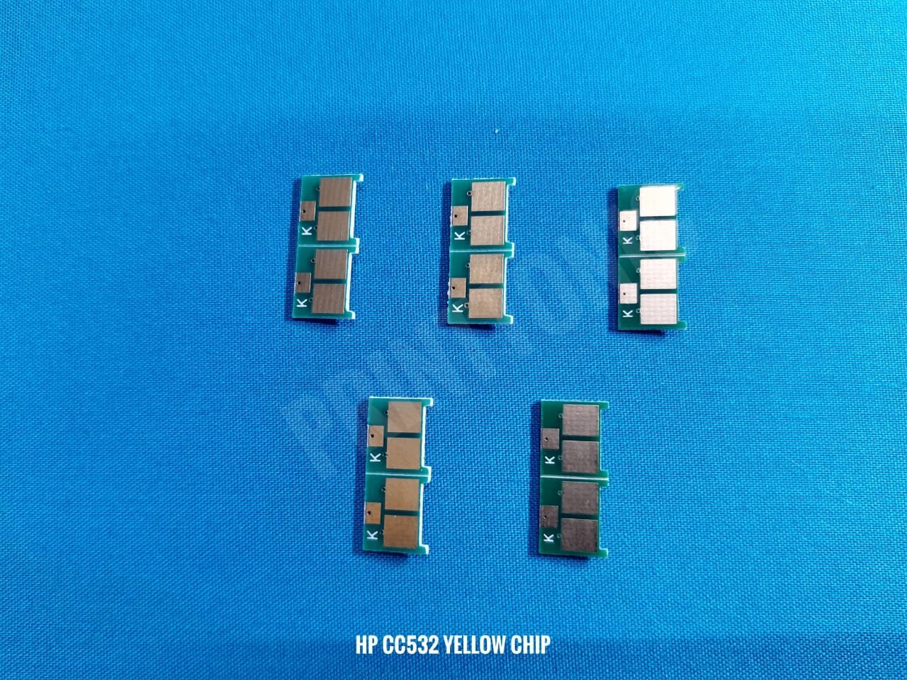 PRINT TONIC HP CC532 YELLOW  RESET CHIP (10 PCS)