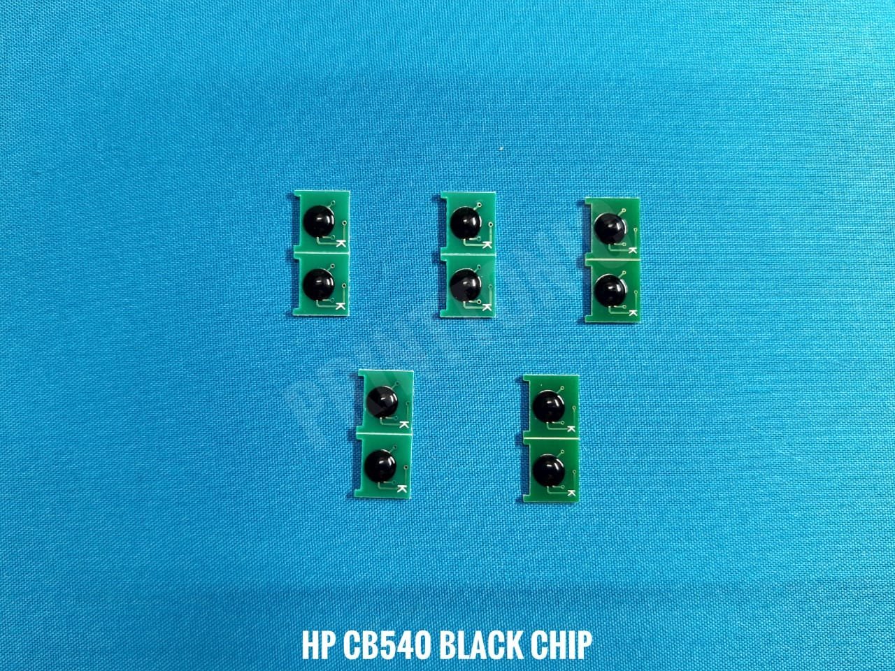 PRINT TONIC HP CB540 BLACK RESET CHIP (4 PCS)