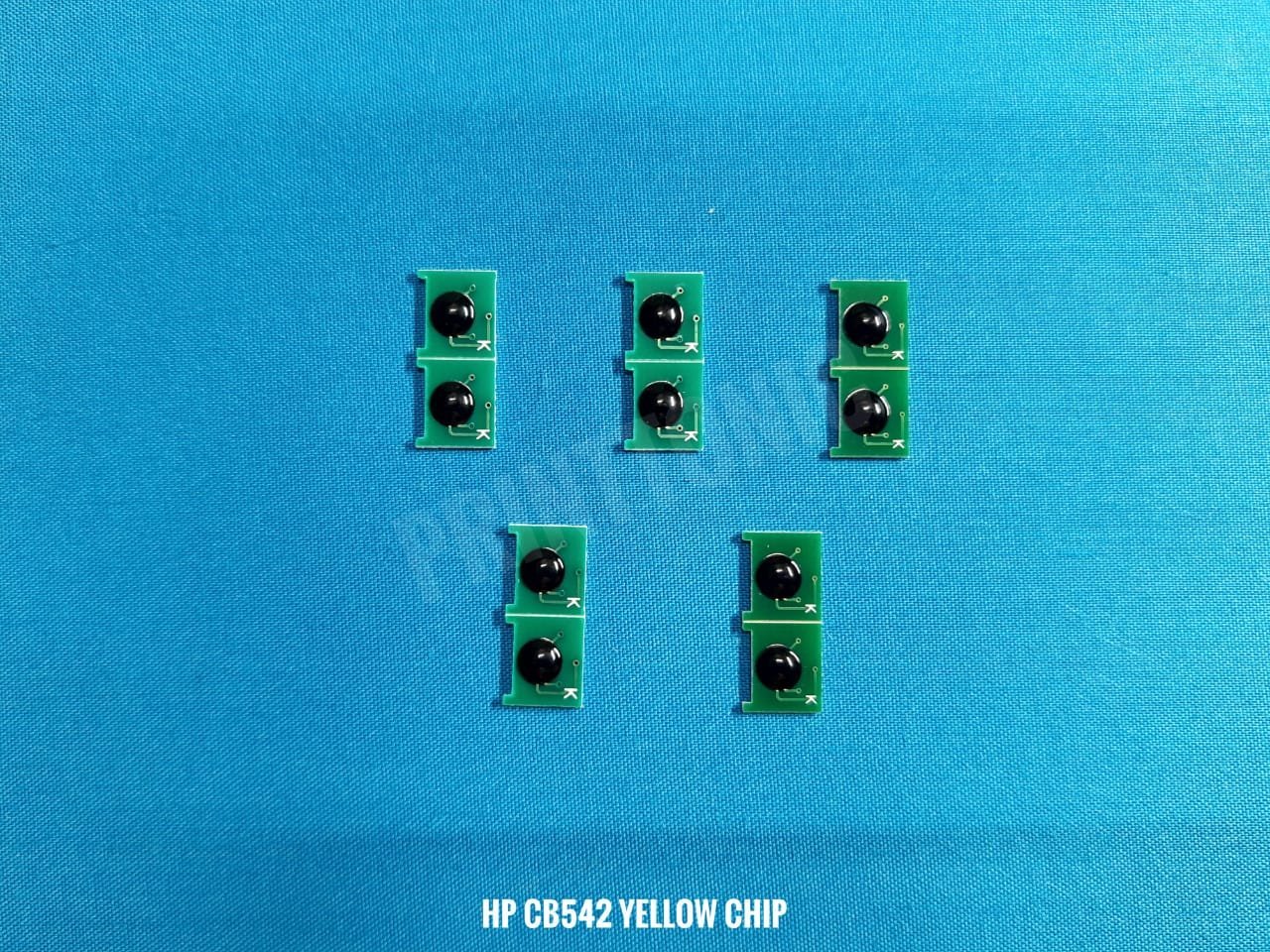 PRINT TONIC HP CB542 YELLOW RESET CHIP (10 PCS)