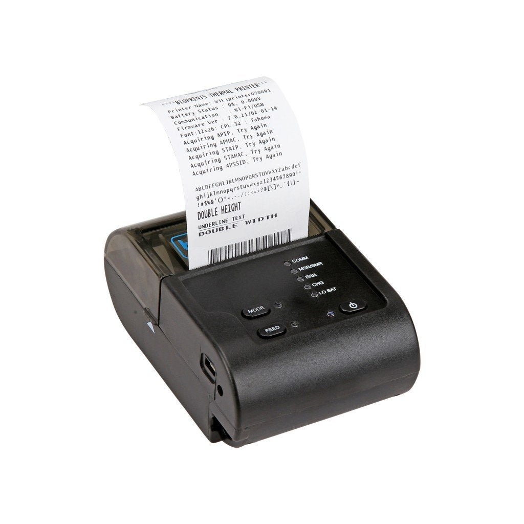 BluPrints Bluetooth enabled Mobile Thermal Receipt Printer (2 Inch/58MM)