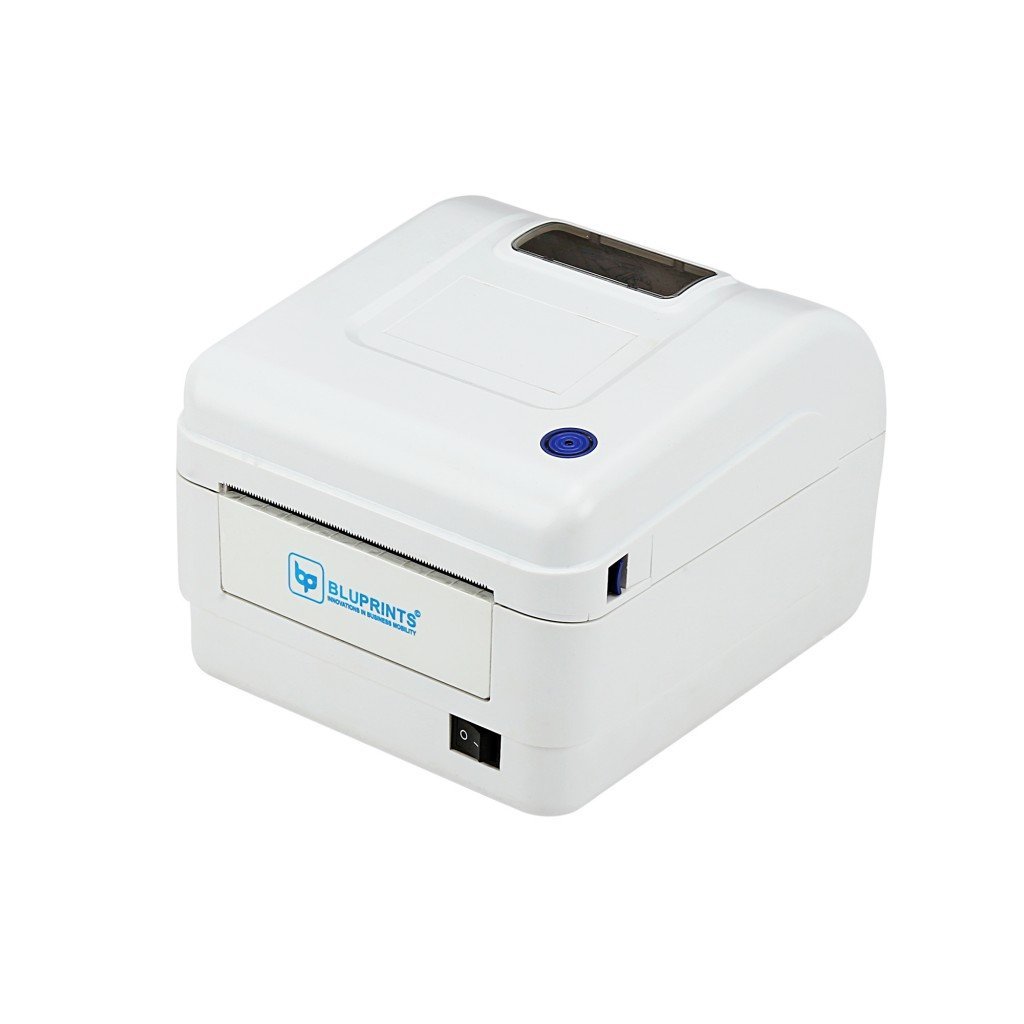 BluPrints Desktop Label Printer with Flexible Receipt Size (2-4 inch)