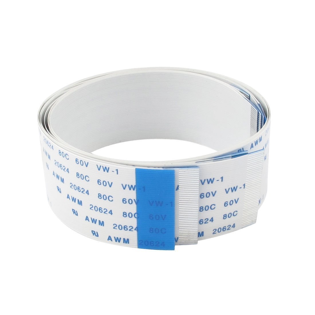 16Pin 1mm Pitch 40mm Opposite Side Connection FFC Ribbon Flexible Flat Cable
