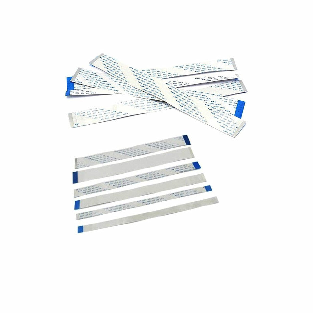 13Pin 0.5mm Pitch 75mm Same Side Connection FFC Ribbon Flexible Flat Cable