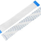 22Pin 1mm Pitch 150mm Same Side Connection FFC Ribbon Flexible Flat Cable
