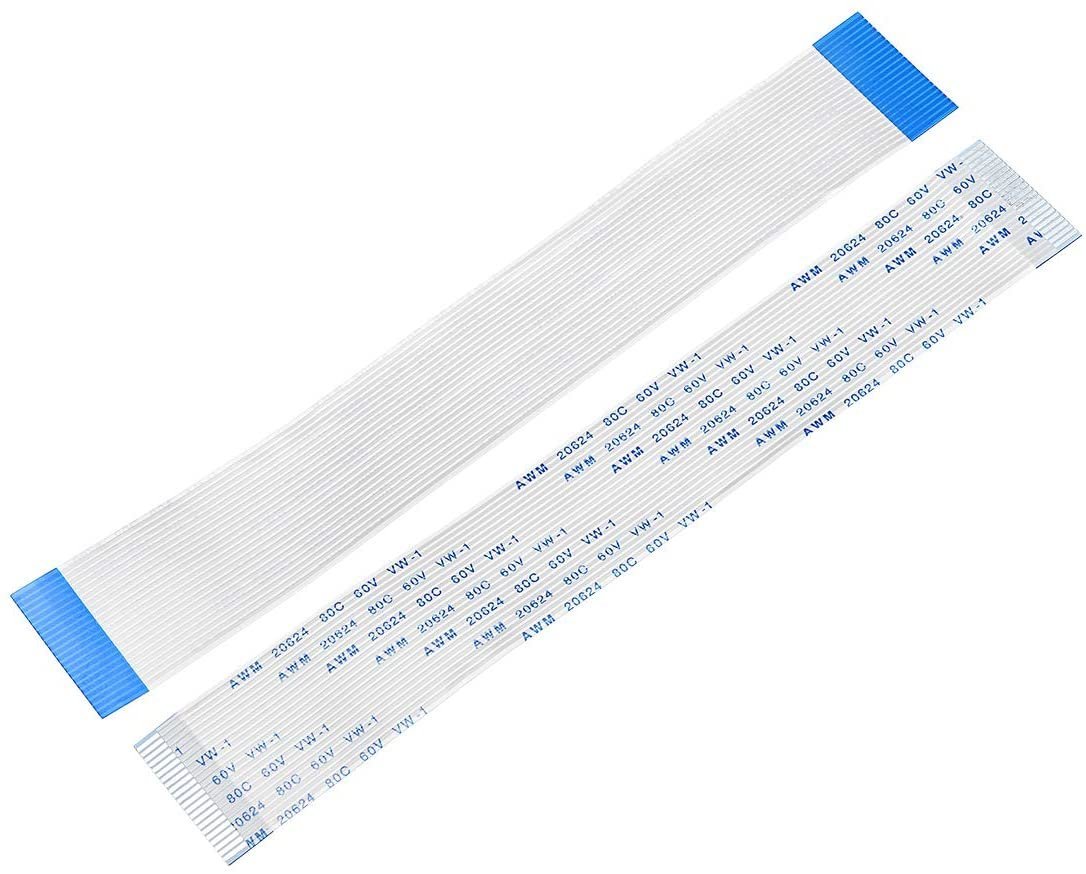 22Pin 1mm Pitch 150mm Same Side Connection FFC Ribbon Flexible Flat Cable