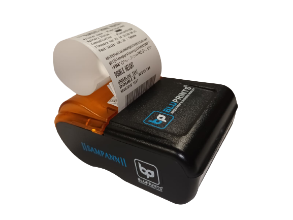 Sampann – BluPrints (2 Inch/58MM) Bluetooth /USB enabled Mobile Thermal Printer