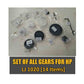 Replacement Gear Kit For HP Laserjet 1020 (14 Gear Set)