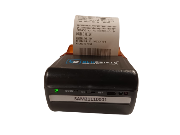Sampann – BluPrints (2 Inch/58MM) Bluetooth /USB enabled Mobile Thermal Printer