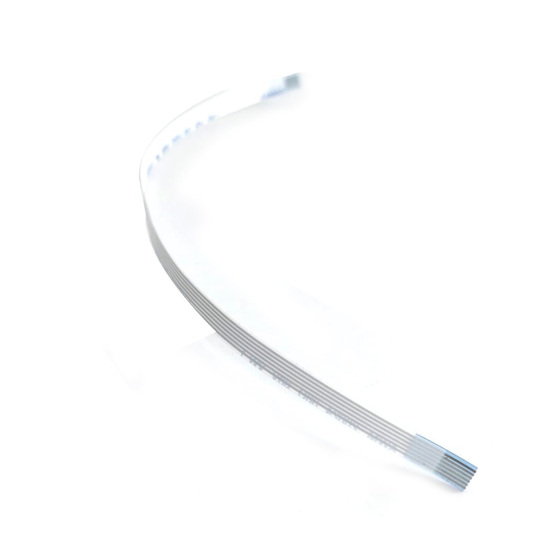 6Pin 0.5mm Pitch 150mm Opposite Side Connection FFC Ribbon Flexible Flat Cable