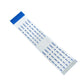 40Pin 0.5mm Pitch 100mm Opposite Side Connection FFC Ribbon Flexible Flat Cable