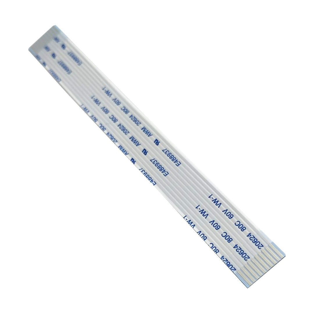 10Pin 1mm Pitch 100mm Same Connection FFC Ribbon Flexible Flat Cable