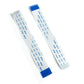 12Pin 1mm Pitch 100mm Opposite Connection FFC Ribbon Flexible Flat Cable
